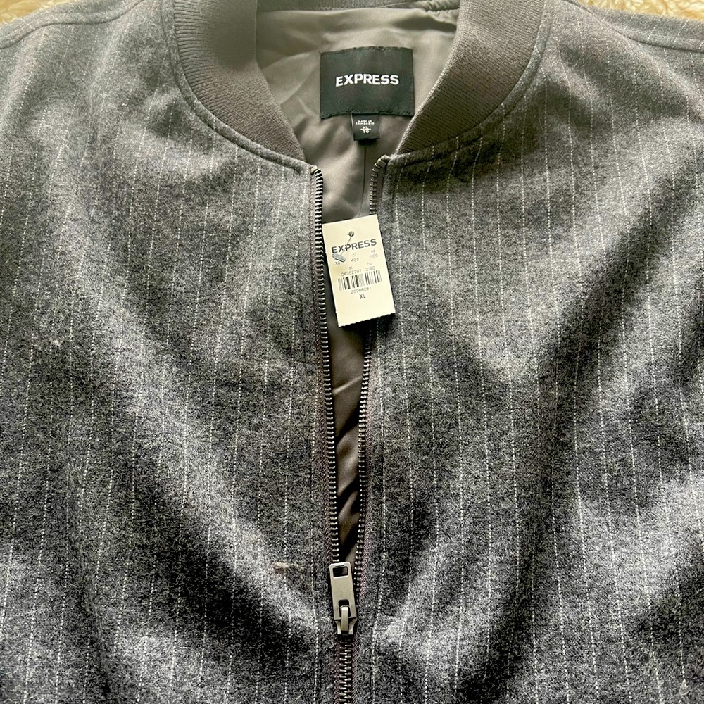 Grey Express dress jacket